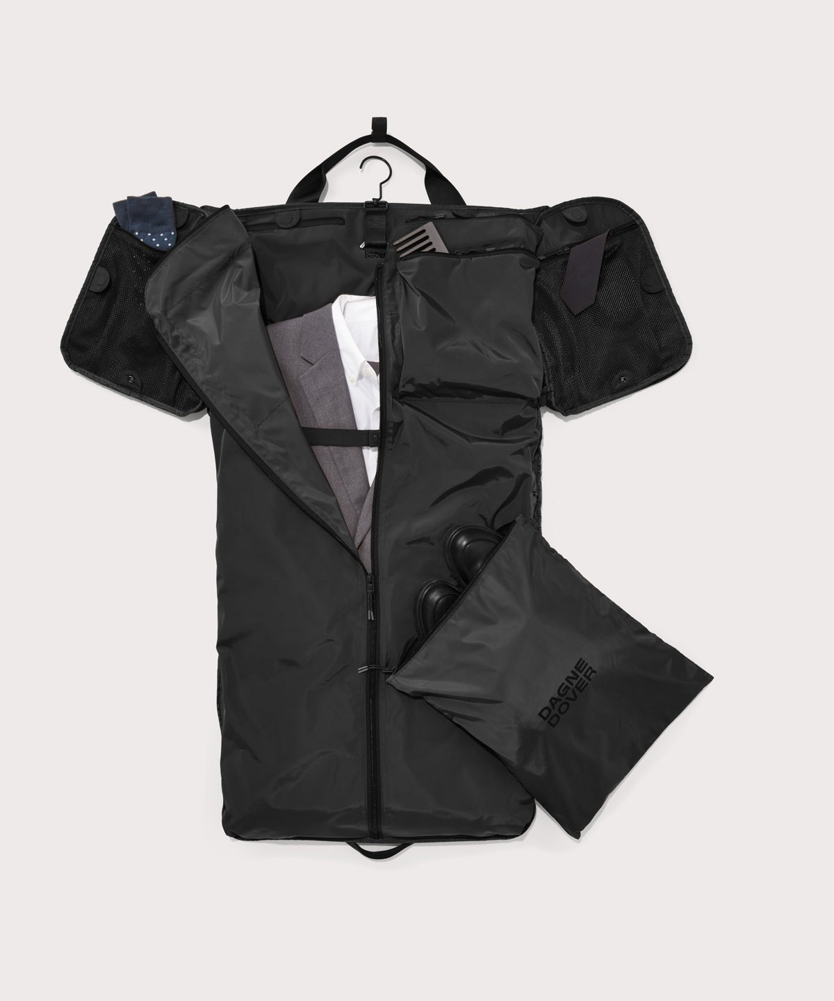 Monaco Garment Duffle in Onyx