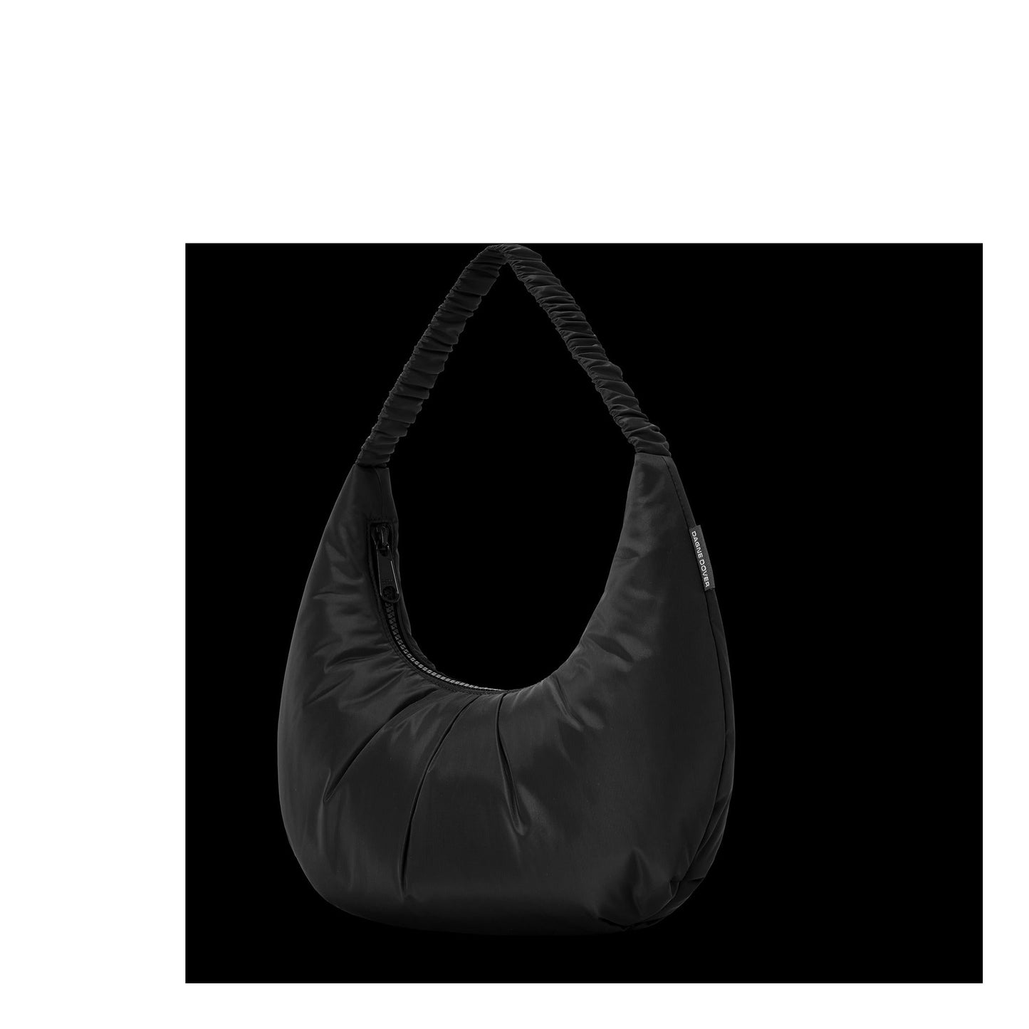 Rider Shoulder Bag in Onyx