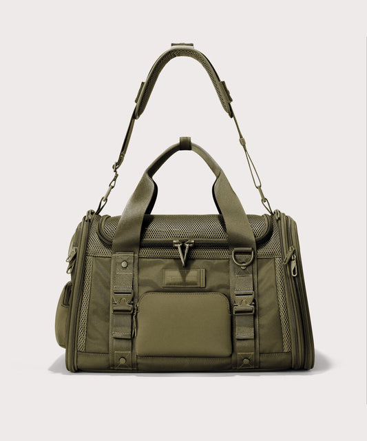 Kyoto Pet Carrier in Dark Moss, Large